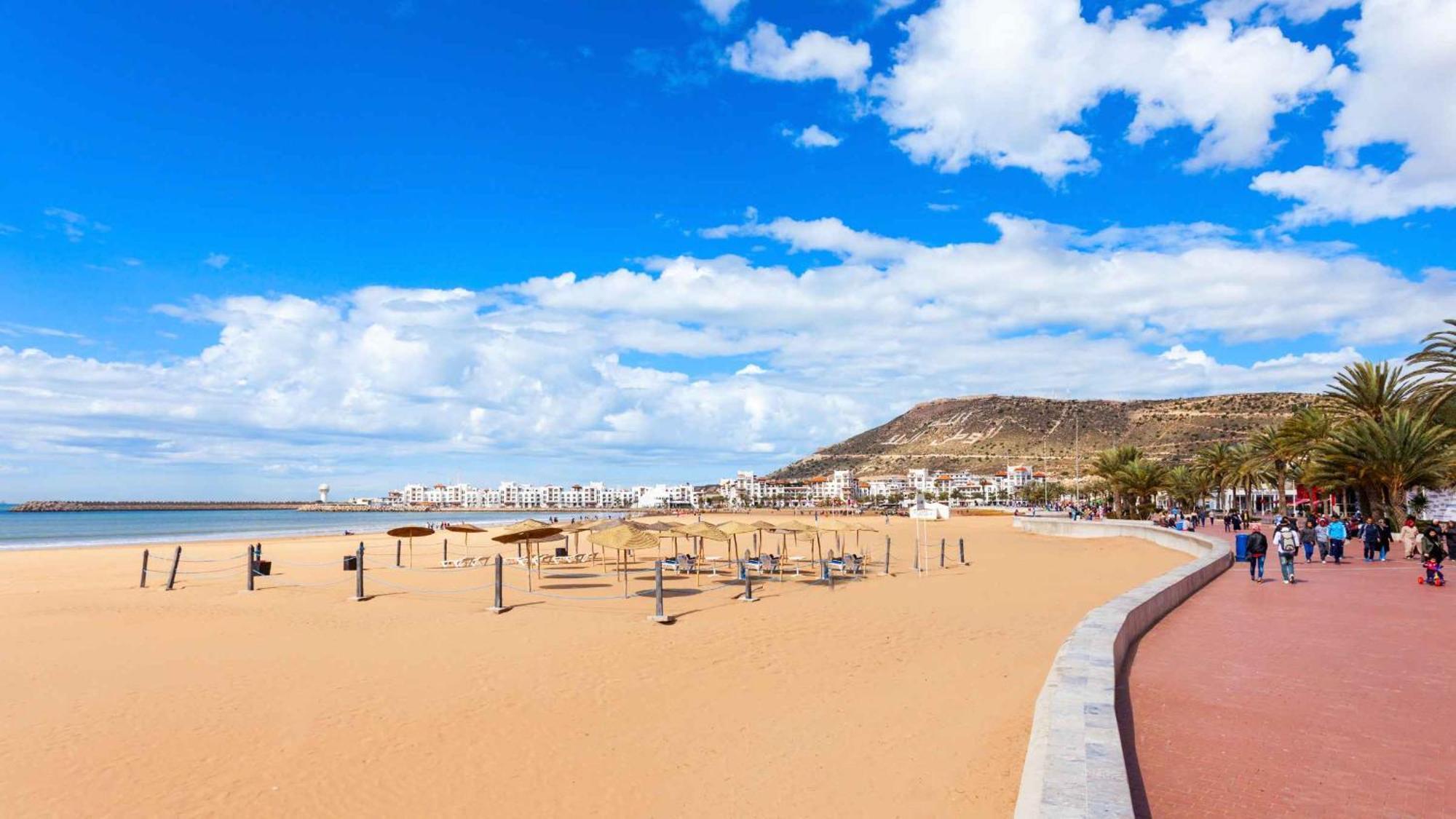Appartement En Residence Avec Piscine Agadir Eksteriør bilde